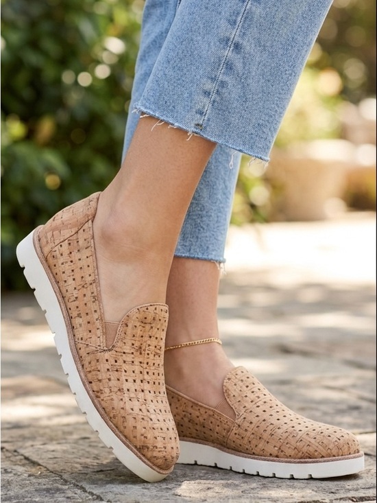 JILDOR Shoes - JILDOR Jade Loafer Natural Cork